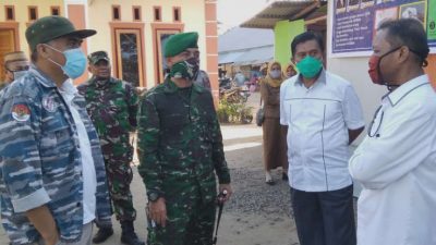 DPRD Gorut Tambah Fasilitas Cuci Tangan di Kecamatan Anggrek