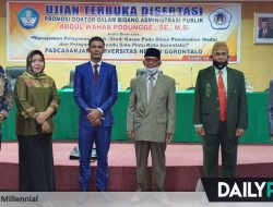 Universitas Gorontalo Ketambahan Doktor Muda