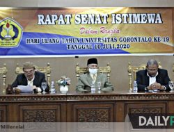 Universitas Gorontalo Gelar Sidang Istimewa Dies Natalis ke-19
