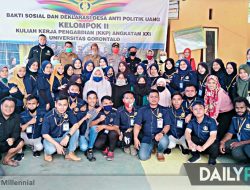 Kelompok II KKP UG Gelar Bakti Sosial & Deklarasi Desa Anti Politik Uang