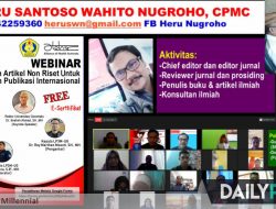 UG Gelar Webinar, Hadirkan Dr. Heru Santoso Wahito Nugroho Sebagai Narasumber