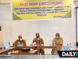 Pemkab Gorut Gelar FGD Penyelenggaraan Pendidikan di Masa Pandemi Covid-19