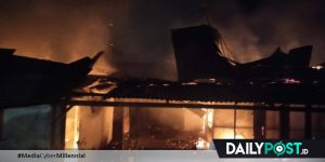 Si Jago Merah Lalap Rumah Warga di Bone Bolango