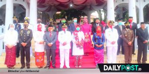 Terapkan Prokes, Upacara HUT RI ke-75 di Boalemo Berlangsung Khidmat