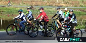 Bupati Nelson Ingin Lestarikan Budaya Bersepeda Jadi Gaya Hidup Cegah Corona