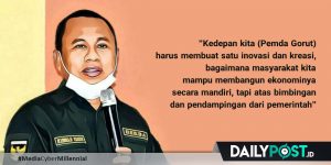 Pemda Gorut Harus Berinovasi dan Berkreasi untuk Mendongkrak Ekonomi Warganya