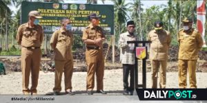 Hadiri Peletakan Batu Pertama Secaba TNI, Bupati Nelson: Ini Momen Bersejarah