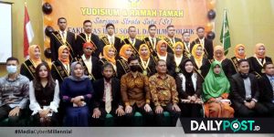 Yudisium S1 FISIP Universitas Gorontalo Sukses Dilaksanakan, Ini Pesan Dekan Kepada Wisudawan & Wisudawati!