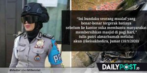 Calon Bupati Tabrak Polwan Hingga Tewas, Korban Ternyata Seorang Mualaf