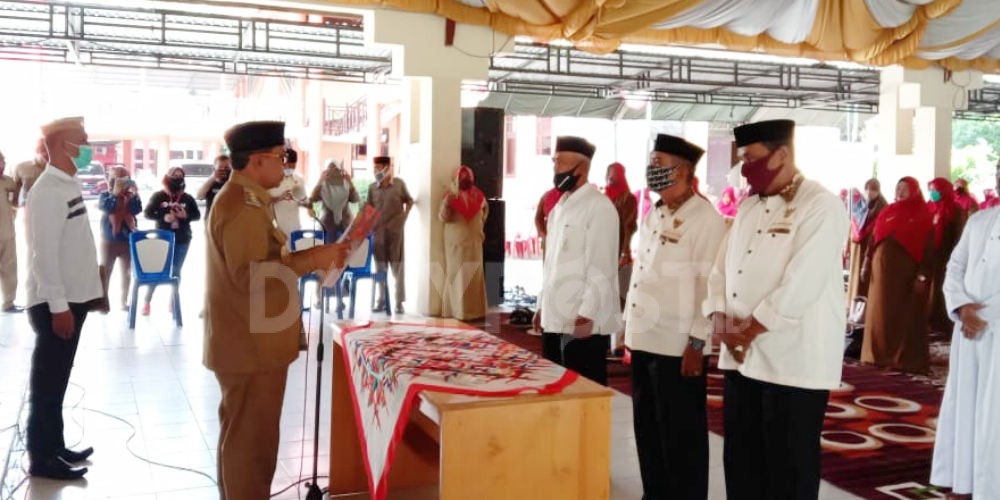 Darwis Moridu Lantik Pengurus Baznas Boalemo, Ini Harapannya