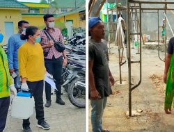 Bupati Sergai Sidak Vaksinasi Pekerja Bangunan