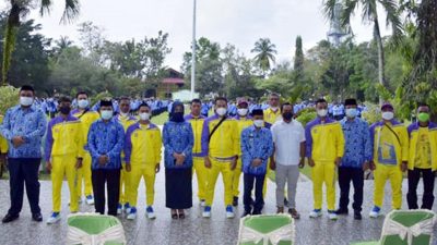 Bupati Nelson Harap Atlit PON XX 2021 Papua Tiba dengan Selamat
