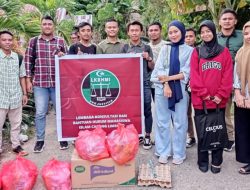 Bantuan Kemanusiaan LKBHMI untuk Korban Banjir di Desa Daenaa Limboto Barat