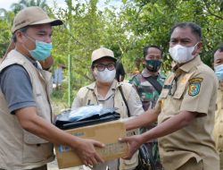 Bupati Darma Wijaya Tinjau Banjir di Desa Meriah Padang