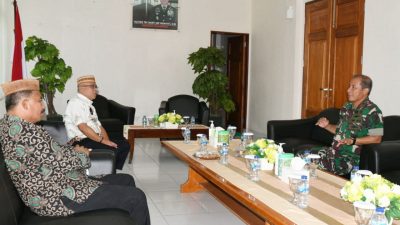 Danrem 133/NW Sambut Kunjungan Wakil Ketua DPRD Provinsi Gorontalo