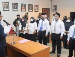 Anas Jusuf Lantik Anggota BPD dari 7 Desa