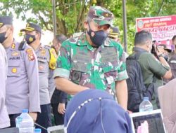 Vaksinasi Terus Digenjot, Danrem 133/NW Salut akan Antusias Pelajar dan Masyarakat Boalemo