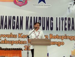 Bupati Hamim Canangkan Kampung Literasi Luwohu
