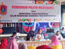 Thariq Modanggu : Sosialisasi Pendidikan Politik Tidak Boleh Berhenti
