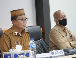 Wabup Thariq Laporkan Capaian Realisasi Fisik dan Keuangan Gorut ke Gubernur