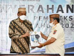 Pemda Gorut Terima Laporan Hasil Keuangan Semester II dari BPK Perwakilan Gorontalo