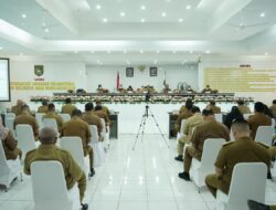 Evaluasi Hasil Kerja, Pemkab Asahan Gelar Rakorpem