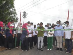 Diresmikan, Bupati Harap Jalan di Kecamatan Bilato Tingkatkan Akses Perkonomian Rakyat