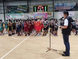 Buka Tournament Basketball, Ryan Kono: Ini sebagai Ajang Silaturahmi Para Atlet