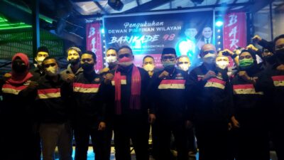 Dikukuhkan, Samsi Pomalingo Siap Tancapkan Bendera Barikade 98 di Gorontalo