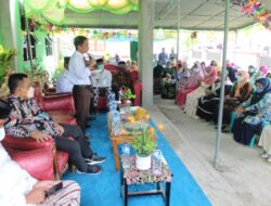 Hadiri Pisah Sambut Lurah Biyonga, Nelson Ingatkan Pentingnya Rasa Tanggung Jawab