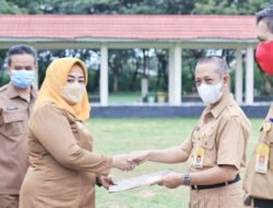 Wabup Suharsi Irigisa, Serahkan 4 SK Pimpinan Tinggi Pratama. 
