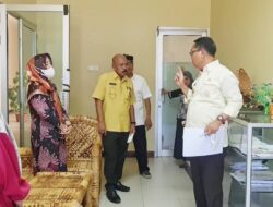 Dorong Perindustrian Gorut, Wabup Thariq Lakukan Sidak di Perindagkop