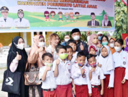 Bupati Pohuwato Launching Vaksinasi Anak Usia 6-11 Tahun