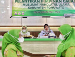 Suharsi Igirisa Hadiri Pelantikan Pengurus Nahdatul Ulama Pohuwato