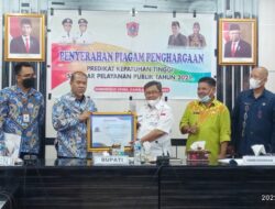 Gorontalo Utara Raih Penghargaan Predikat Kepatuhan Tinggi Standar Pelayanan Publik
