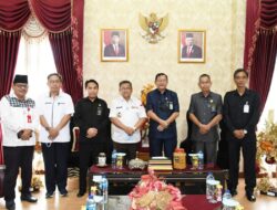 Indra Yasin Audensi dengan Ketua Pengadilan Tinggi Agama Provinsi Gorontalo