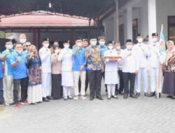 Anas Jusuf Terima Rombongan Kirab Bendera Pusaka 23 Januari