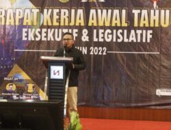 Raker Awal Tahun, Marten: Ihktiar dalam Membangun Kota Gorontalo