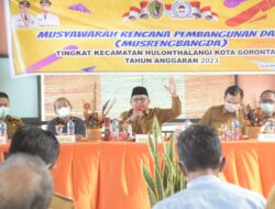 Wali Kota Gorontalo Ingatkan Musrengbangda Jangan Hanya Sebuah Formalitas