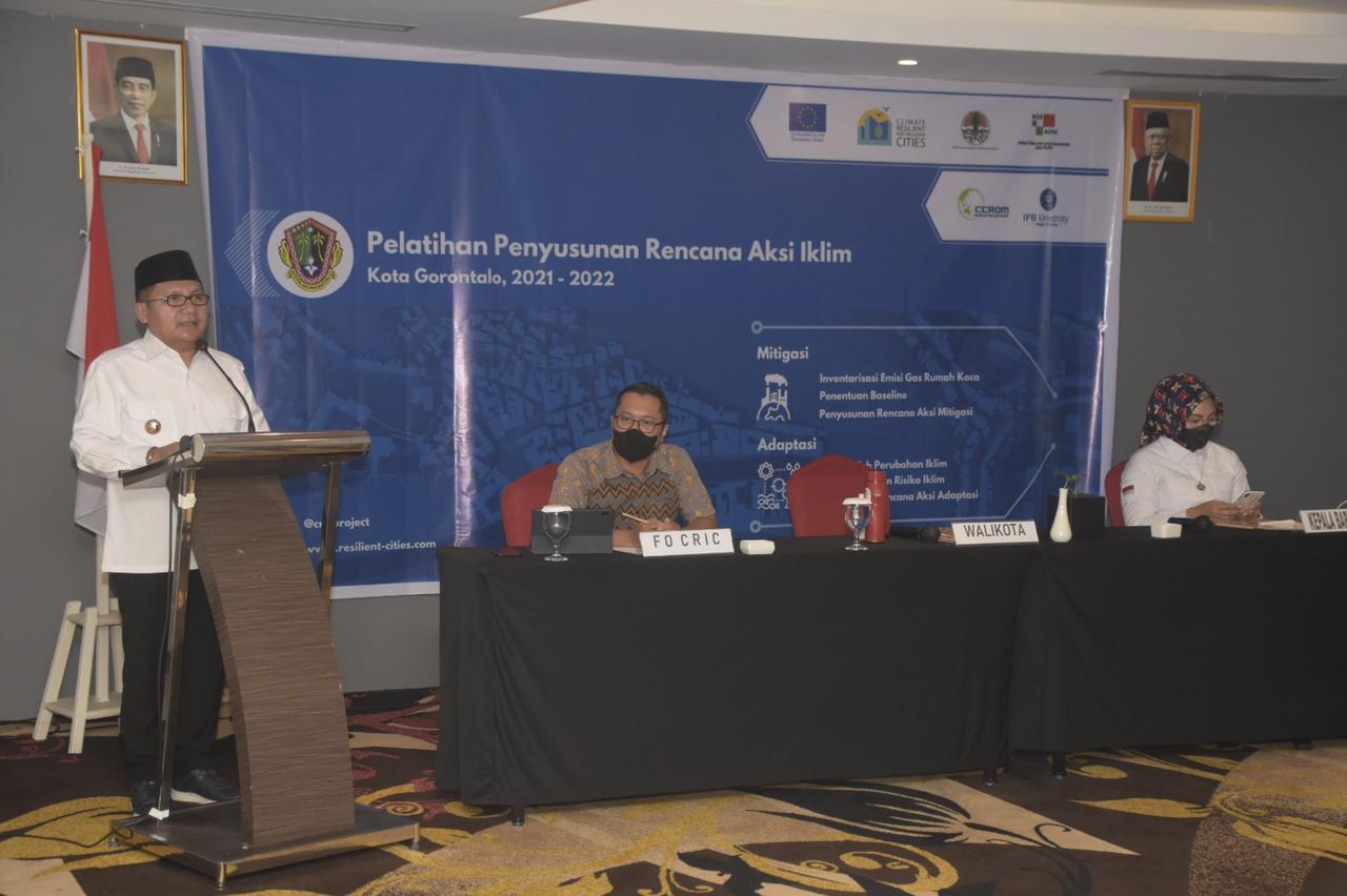 Kota Gorontalo Mulai Pelatihan Mitigasi Penyusunan Baseline GRK