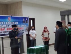 Lantik Pejabat Eselon III, Sekda Bonebol: Perlihatkan Kerja Cepat dan Berkualitas