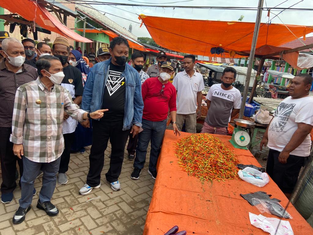 Pasca Direnovasi, Nelson Optimis Jadikan Pasar Kayubulan Pusat Perdagangan di Gorontalo