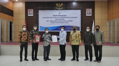 Serahkan LKPD Dengan Cepat, Pemkab Sergai Beroleh Apresiasi oleh BPK 