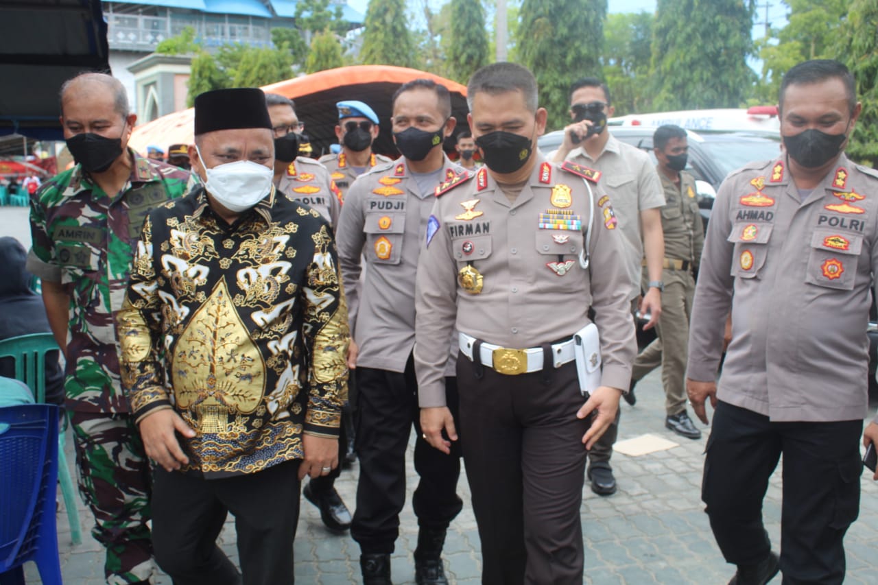 Wabup Hendra: Kolaborasi TNI-Polri Maksimalkan Capaian Vaksinasi