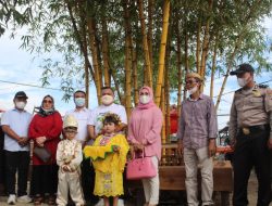 Resmikan Pasar Bambu Kuning Desa Gandari, Ini Pesan Wabup Hendra Hemeto