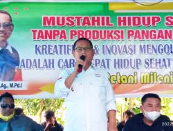 Apresiasi Wabup Thariq dalam Moment Kebangkitan Petani Milenial Gorut