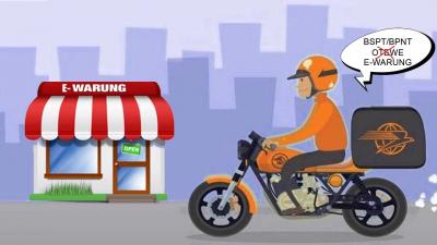 ilustrasi kantor pos menuju e warung - istimewa