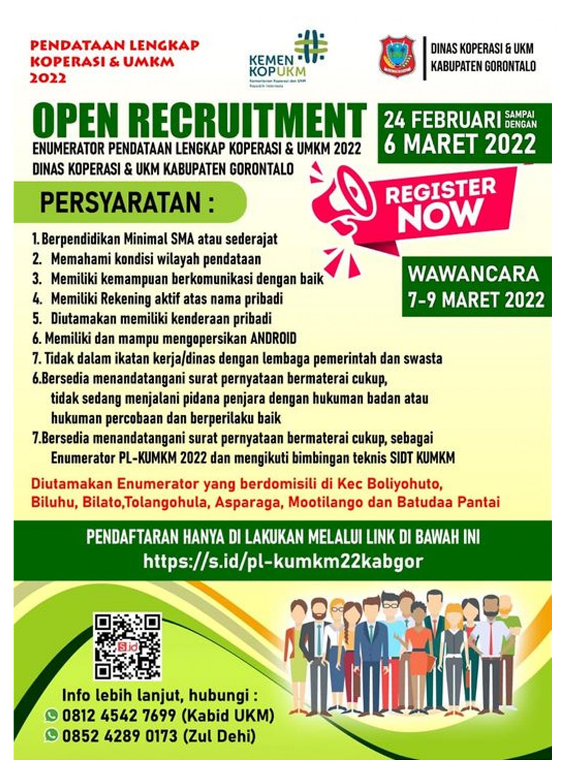 loker dinas koperasi dan UKM