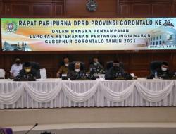 DPRD Provinsi Gorontalo Bentuk Panitia Khusus LKPJ Gubernur