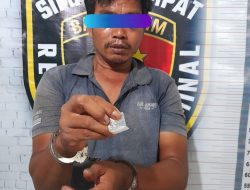Polsek Simpang Empat Ringkus Pengedar Sabu, Ini Orangnya